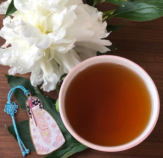 Cup of Korean Balhyocha tea