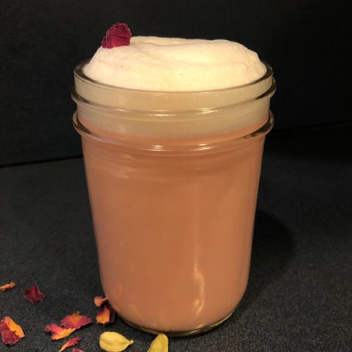 Rose Cardamom Latte