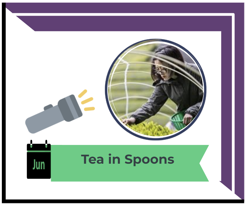 Tea in Spoons,  Tea Infusiast News' June 2023 CommuniTEA Spotlight.