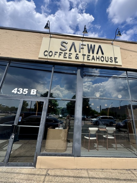 exterior of Westbury, NY Safwa Coffee & Teahouse